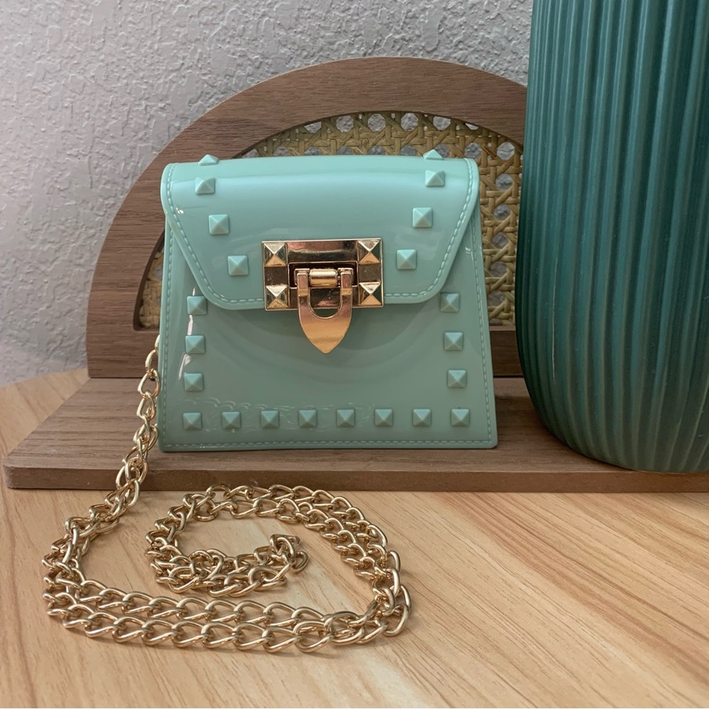 Green mini bag